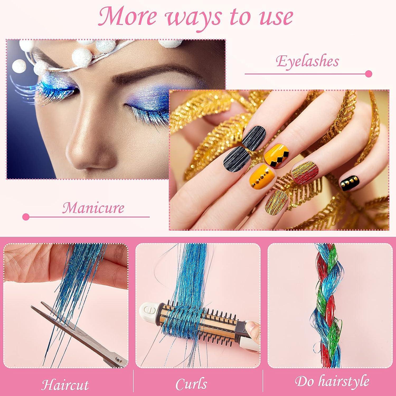 Feathers for hair extension synthetic colorful strands of fake feathers in  hair accessories for women hairpiece extensions