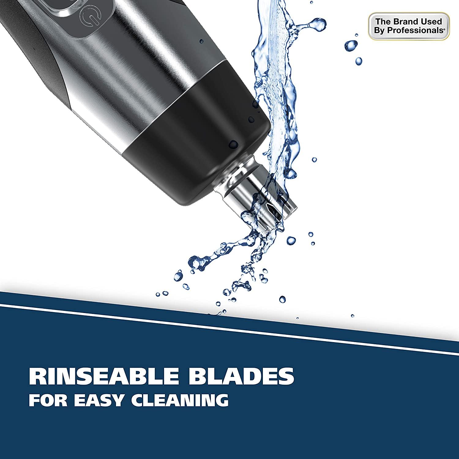 Wahl Lithium Powered Lighted Ear Nose Brow Trimmer Painless Eyebrow