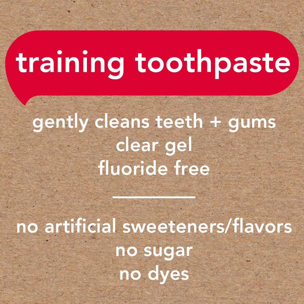 Hello Oral Care Fluoride Free Training Toothpaste for Toddlers + Kids
