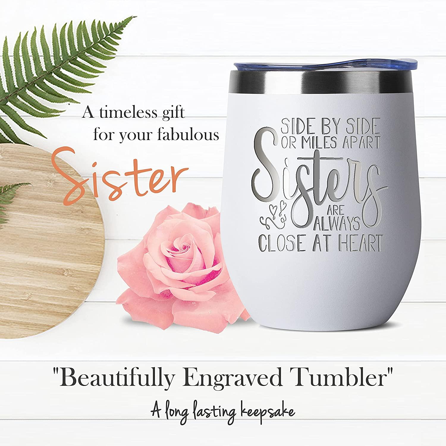 Candle Sister Gifts from Sister, Brother - Gifts for Sister - Happy  Birthday Gifts for Sister, Sister Birthday Gifts from Sister - Funny Gift  for