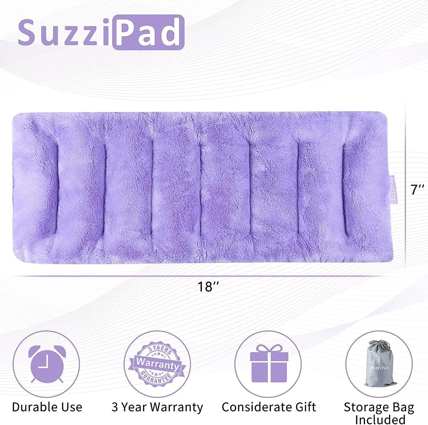 SuzziPad Cute Microwave Heating Pads for Cramps & Period Pain Relief