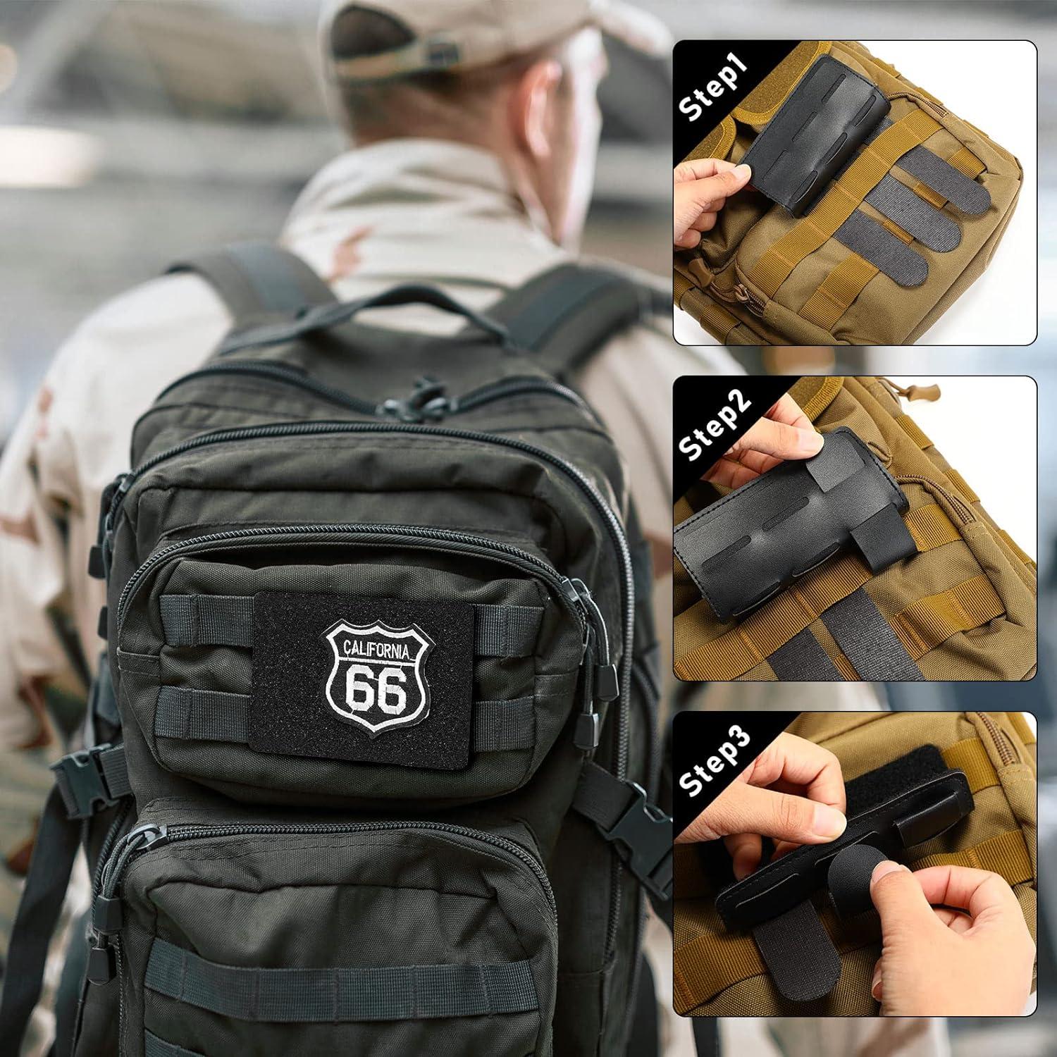 3 Pieces Molle Patches Attachment Tactical Patch Display Board