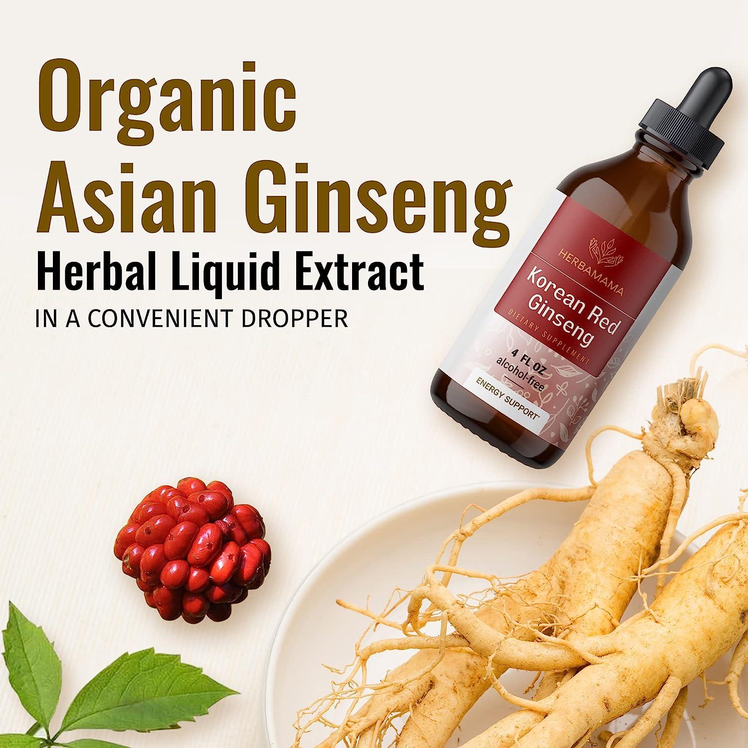 Korean Red Ginseng Drops - Panax Ginseng Root Tincture - Vegan Liquid  Extract Supplement - 4 fl oz | Buy Now with Express International Delivery  | GoSupps.com