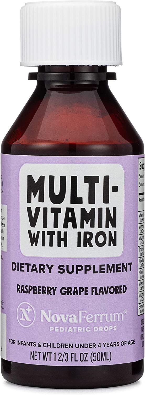 NovaFerrum YUM Multivitamin with Iron for Infants & Toddlers Immune