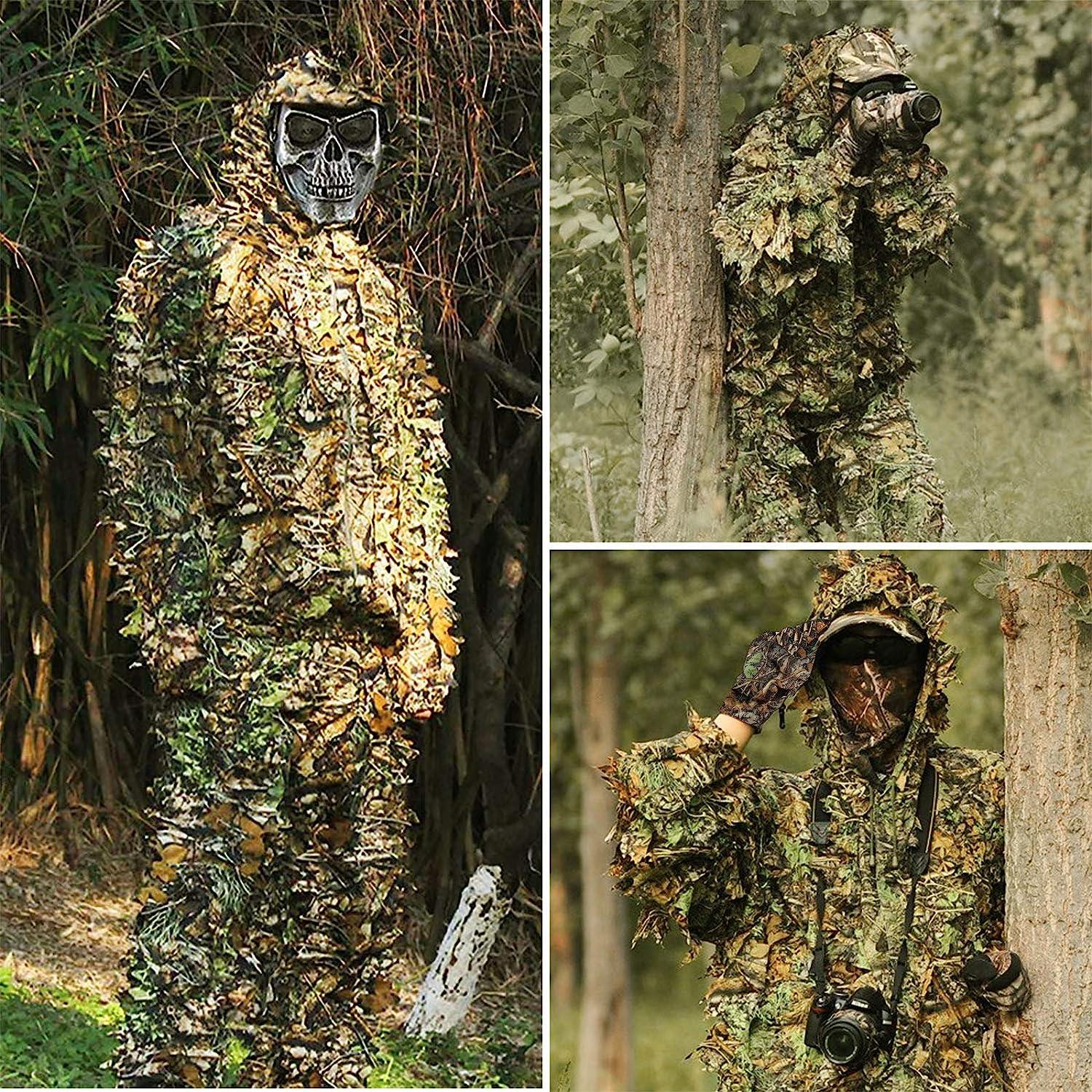 Polyester Photography Bird-watching Suit | Bionic Camouflage Hunting Suit - Ghillie  Suits - Aliexpress