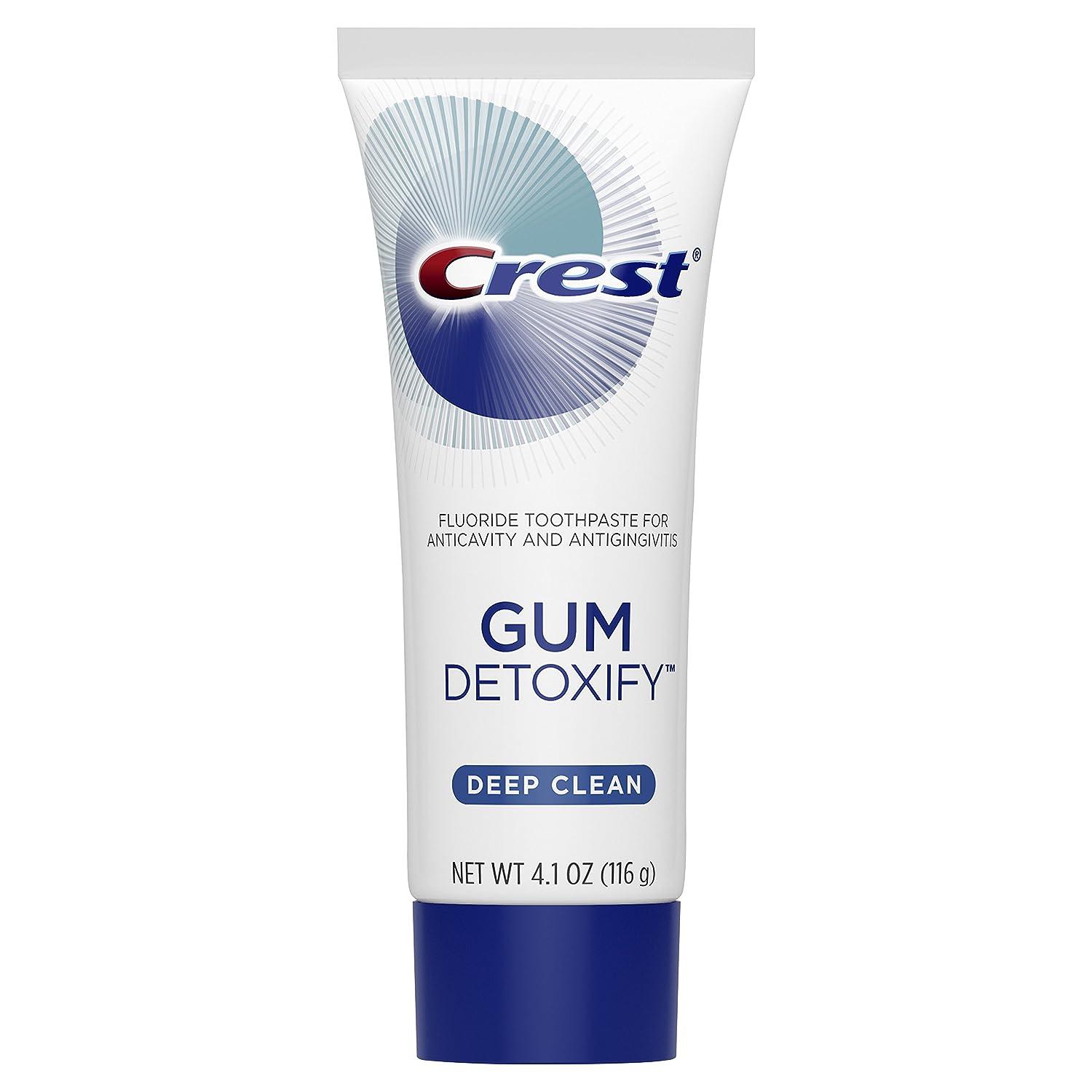 Crest Gum Detoxify Deep Clean Toothpaste 4.1 oz