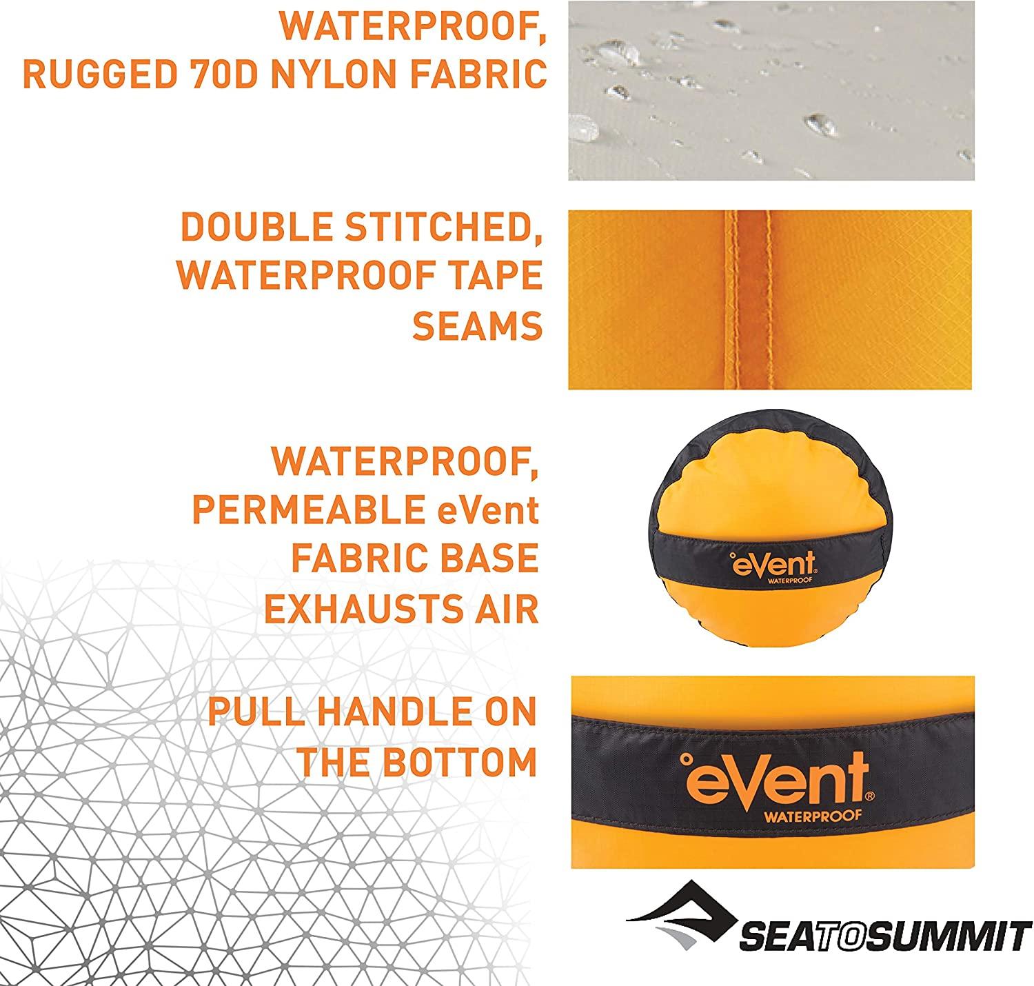 Sea to Summit Event Compression Dry Sack, Sleeping Bag Dry Bag Small