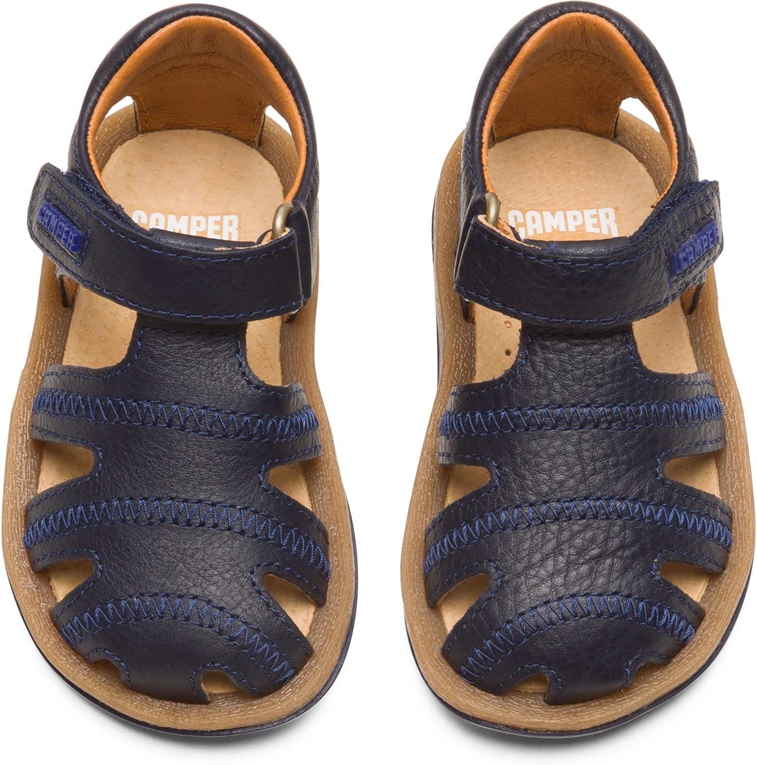 CAMPER: Sandale Bicho en cuir de veau - Blanc Chaussures Camper 80372-065 BICHO