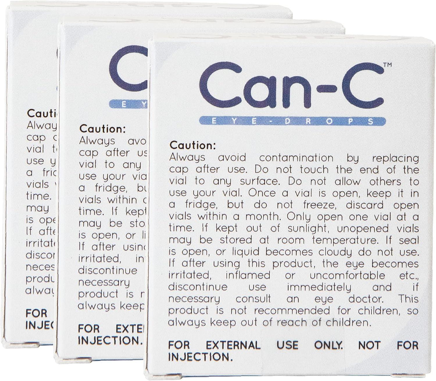 Can-C Eye Drops - 3 Pack