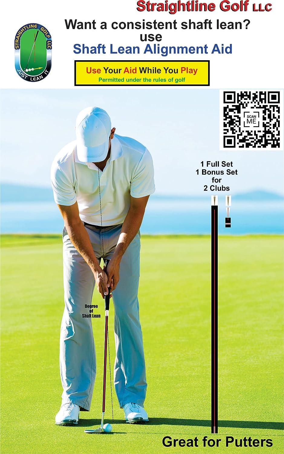 Shaft Lean Alignment Aid USGA Approved Golf Swing Trainer Aid, Golf