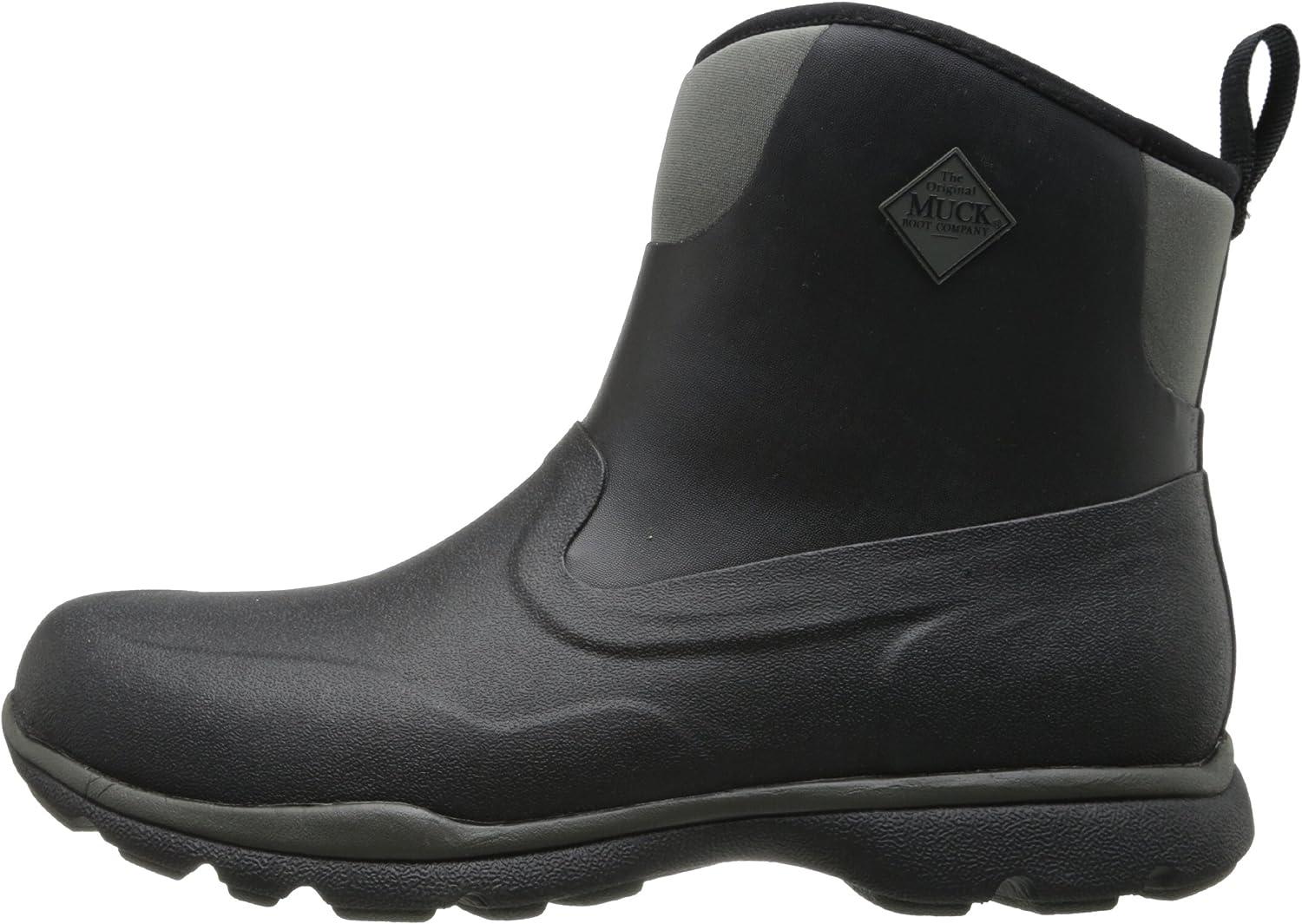 Muck Boot Men's Excursion Pro Midm Ankle Boot 11 Black/Gunmetal
