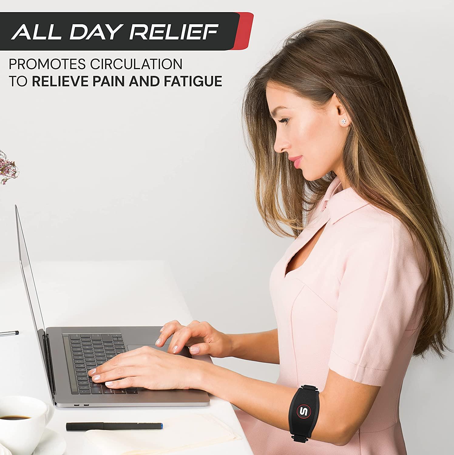 Sleeve Stars Tennis Elbow Brace for Women & Men, Tennis Elbow Strap