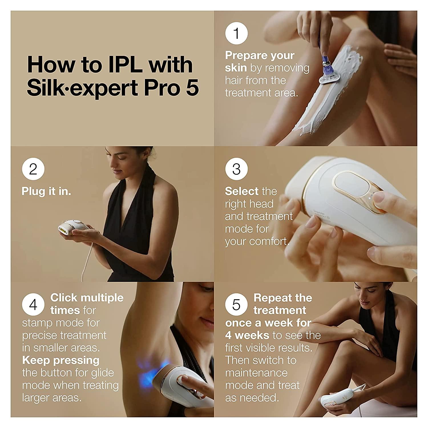 Braun Silk Expert Pro 5 IPL Hair Removal System - Long Braun Silk Expert Pro 5 IPL Hair Removal System - Long