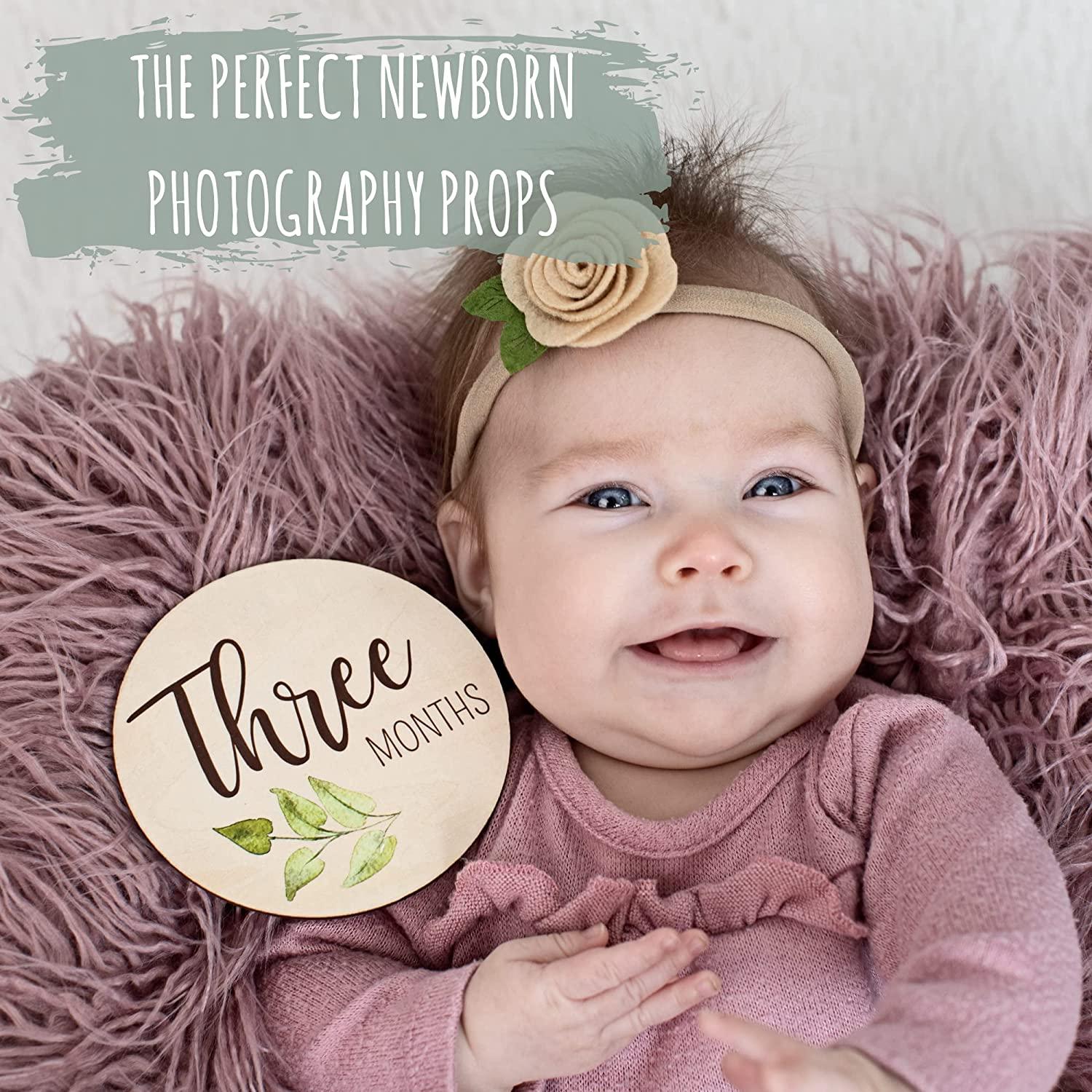 Beautiful Baby Monthly Milestone Cards The Perfect Newborn