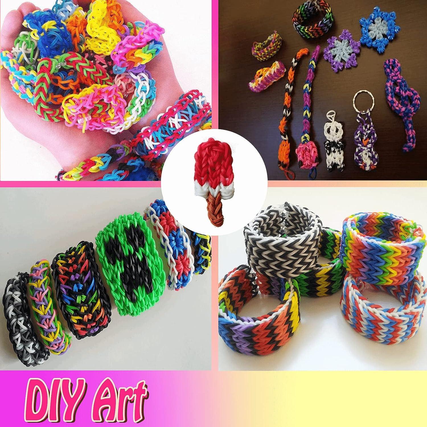 Children's DIY Rubber Bracelet Making Kit,DIY Rubber Loom Bands Twister Kit  is the Best Choice for Making Bracelets