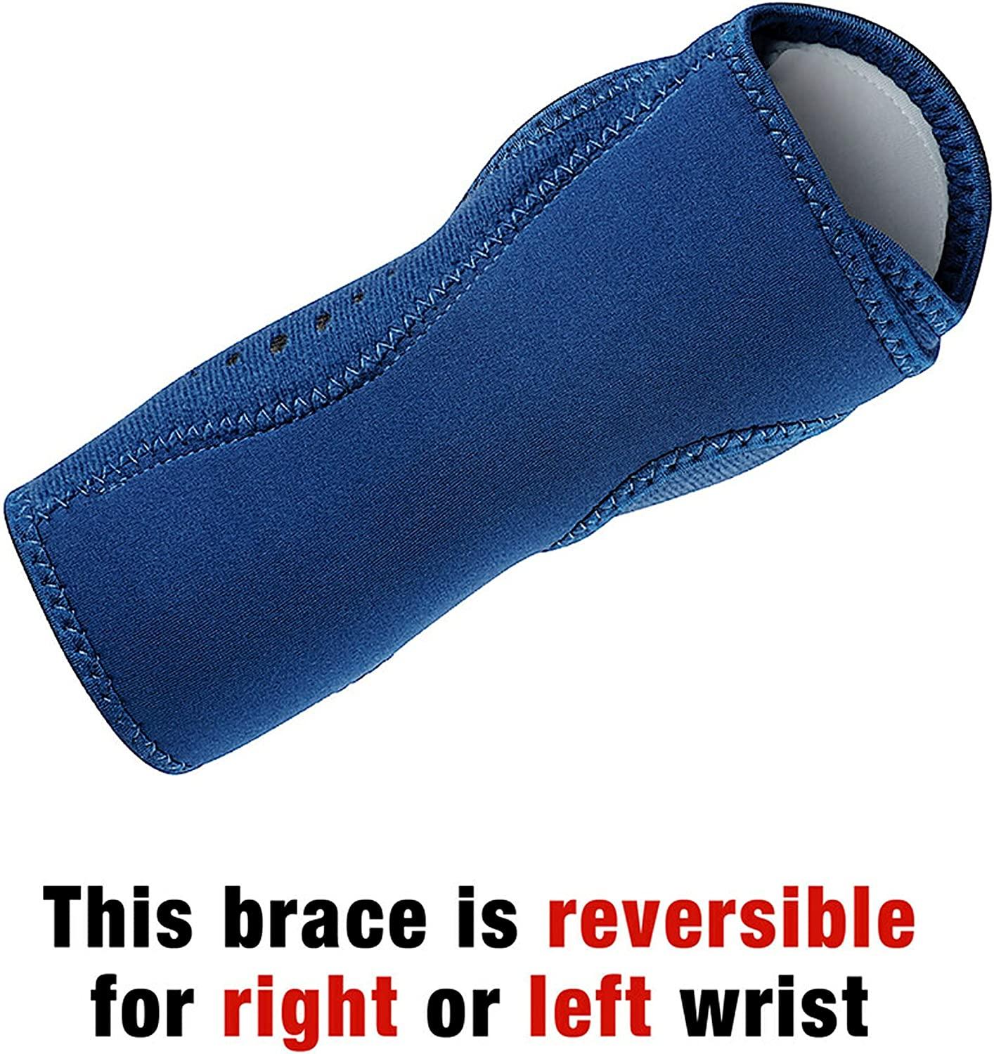 ACE Night Wrist Sleep Support Adjustable Blue Brace for Carpal Tunnel