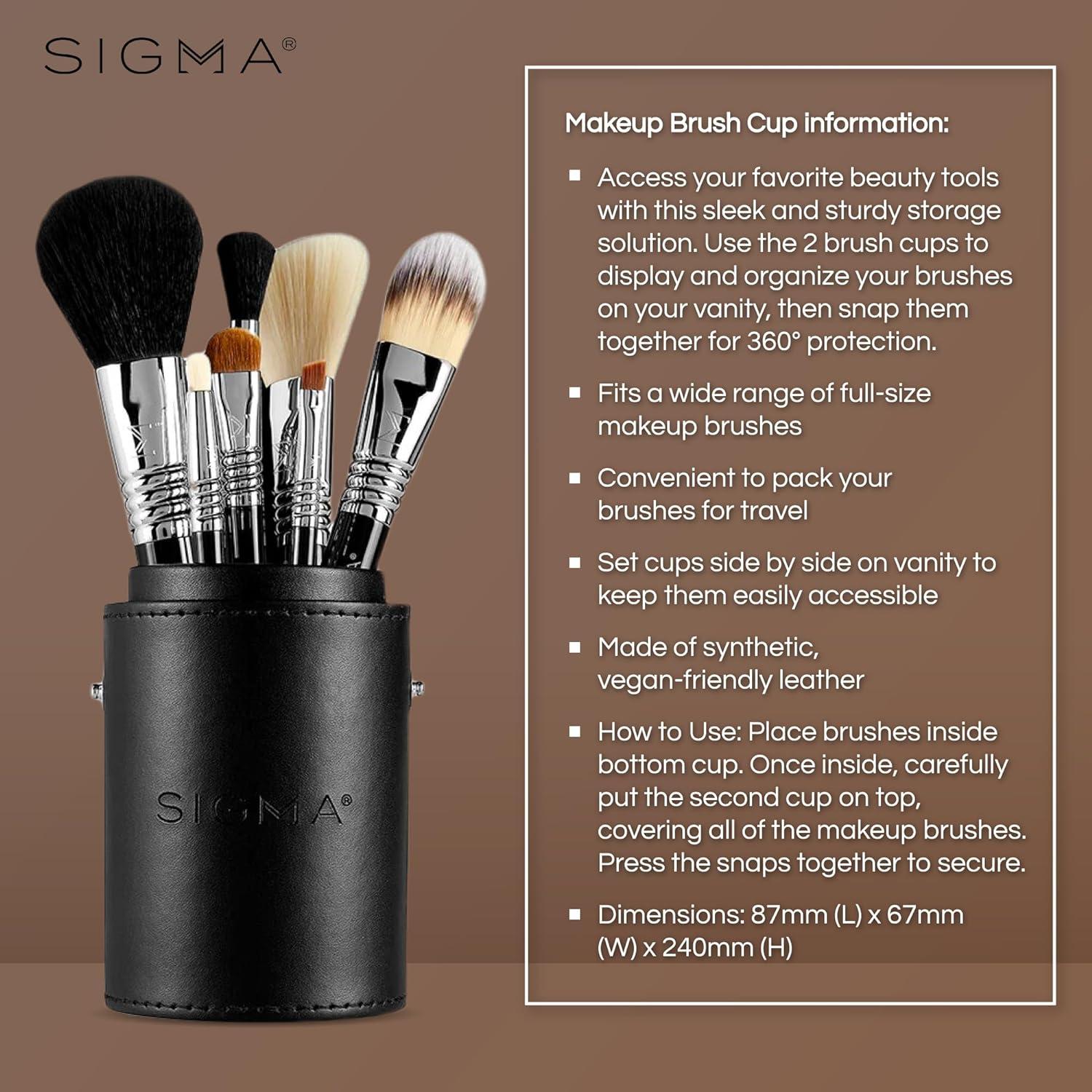 Sigma Beauty Make Me Classy Makeup Brush Set 7 - Portable Makeup