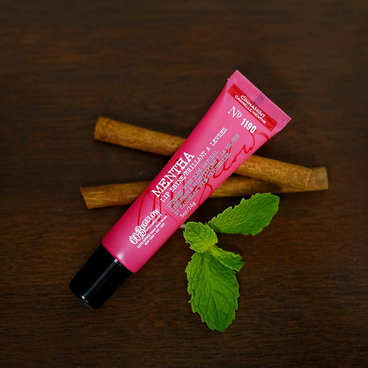 c.o. bigelow 3 pack mentha lip tint pink mint C.O. Bigelow Cinnamint Mentha Lip Shine Trio - 3 Pack 0.5 oz Tubes | Buy  Now with Express International Delivery