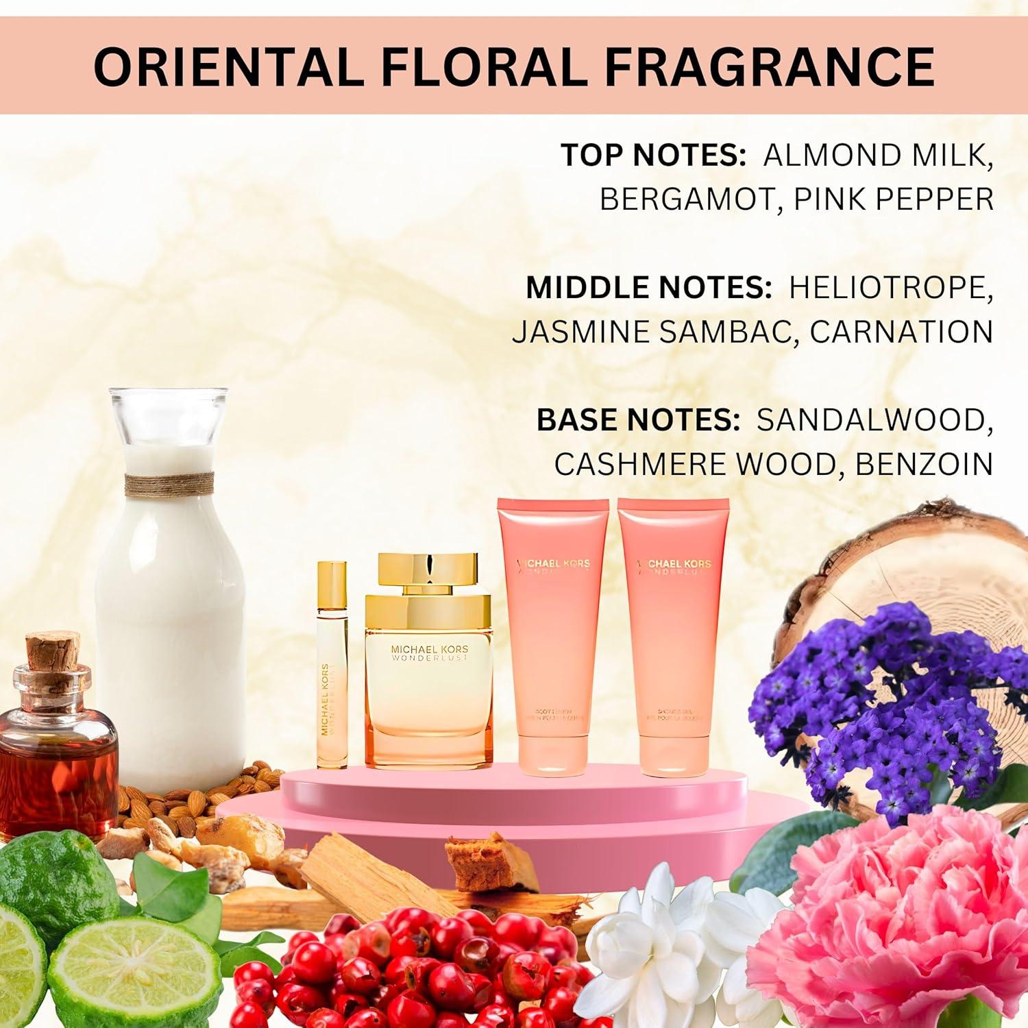 Michael Kors Wonderlust Perfume for Women 4 Piece Gift Set | Buy