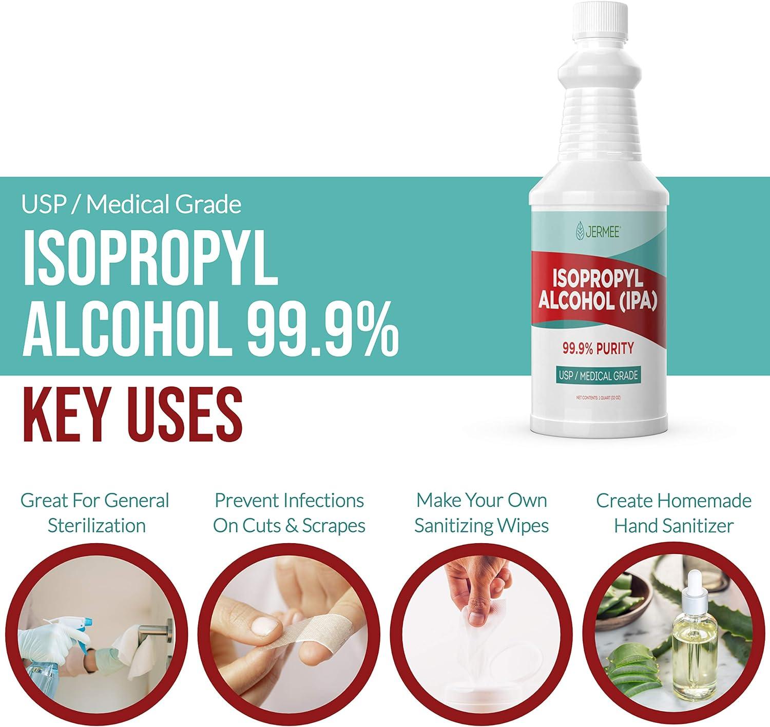 99.9% Isopropyl Alcohol (IPA) - Isopropanol, All-Purpose Cleaner
