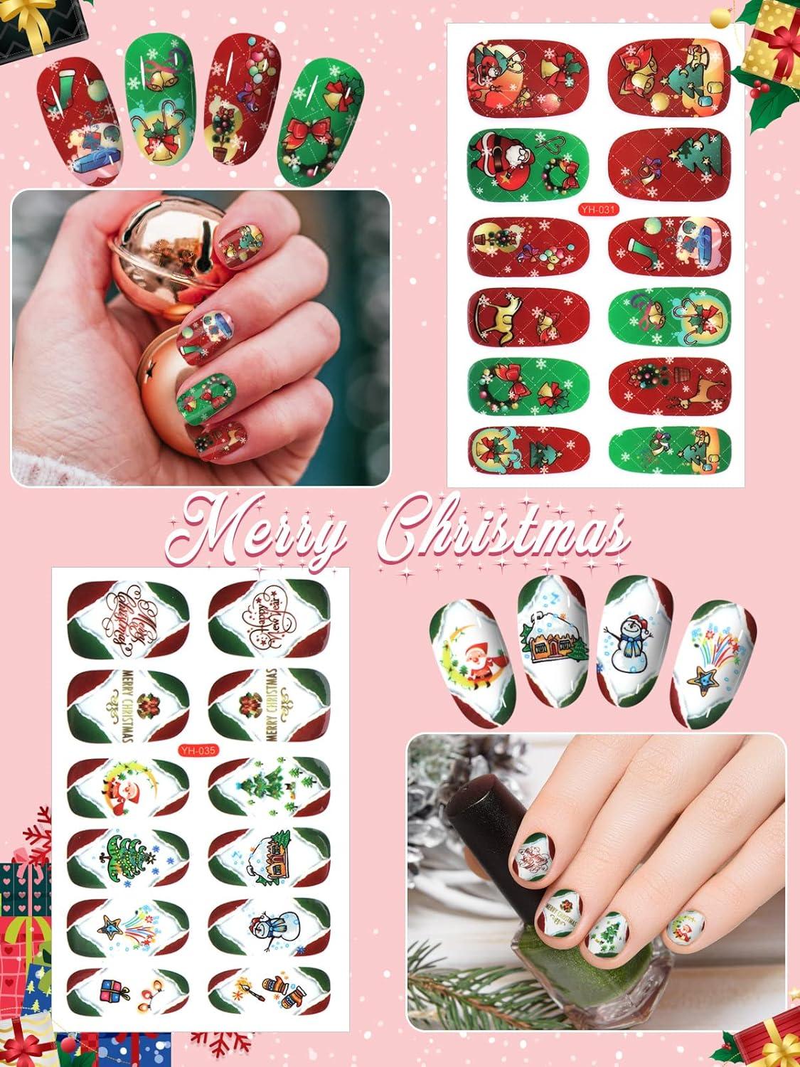 Nail 'Em Up - Christmas Series Nail Wraps/ Nail Polish Strips/ Nail  Stickers | Shopee Singapore