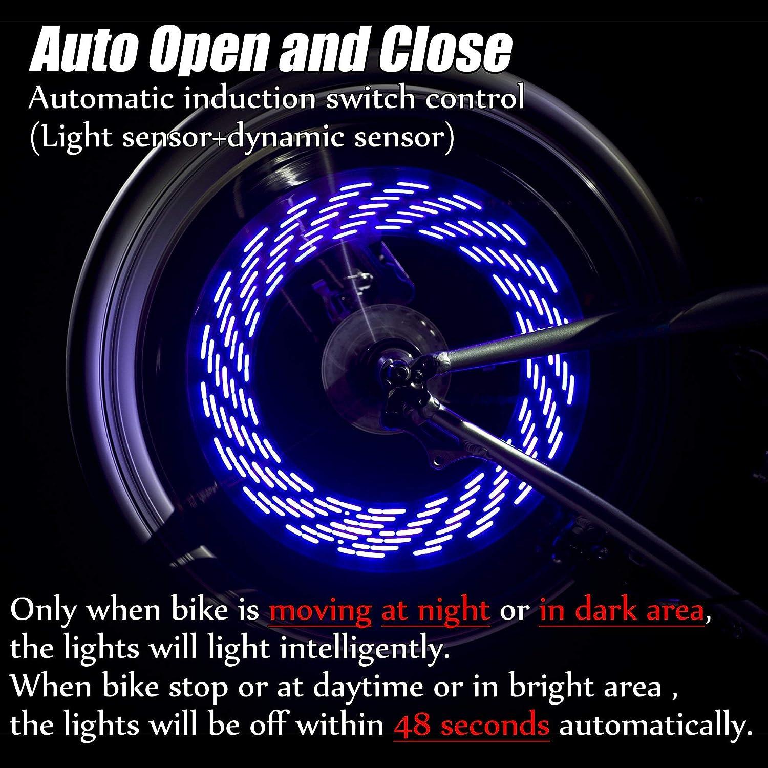 Bike Valve Stem Lights - Waterproof LED Bicycle