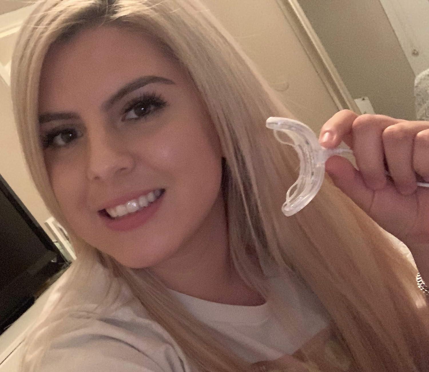 Teeth Whitening KitLED MouthpieceAll In One Home Teeth Whitening System