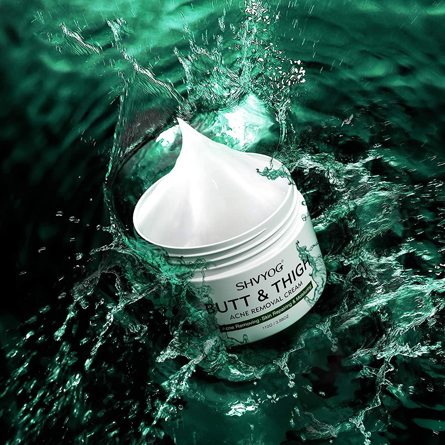 Butt & Thigh Anti Acne Cream,Body Acne Cream,Removing Acne,Pimples and Ingrown Hairs for