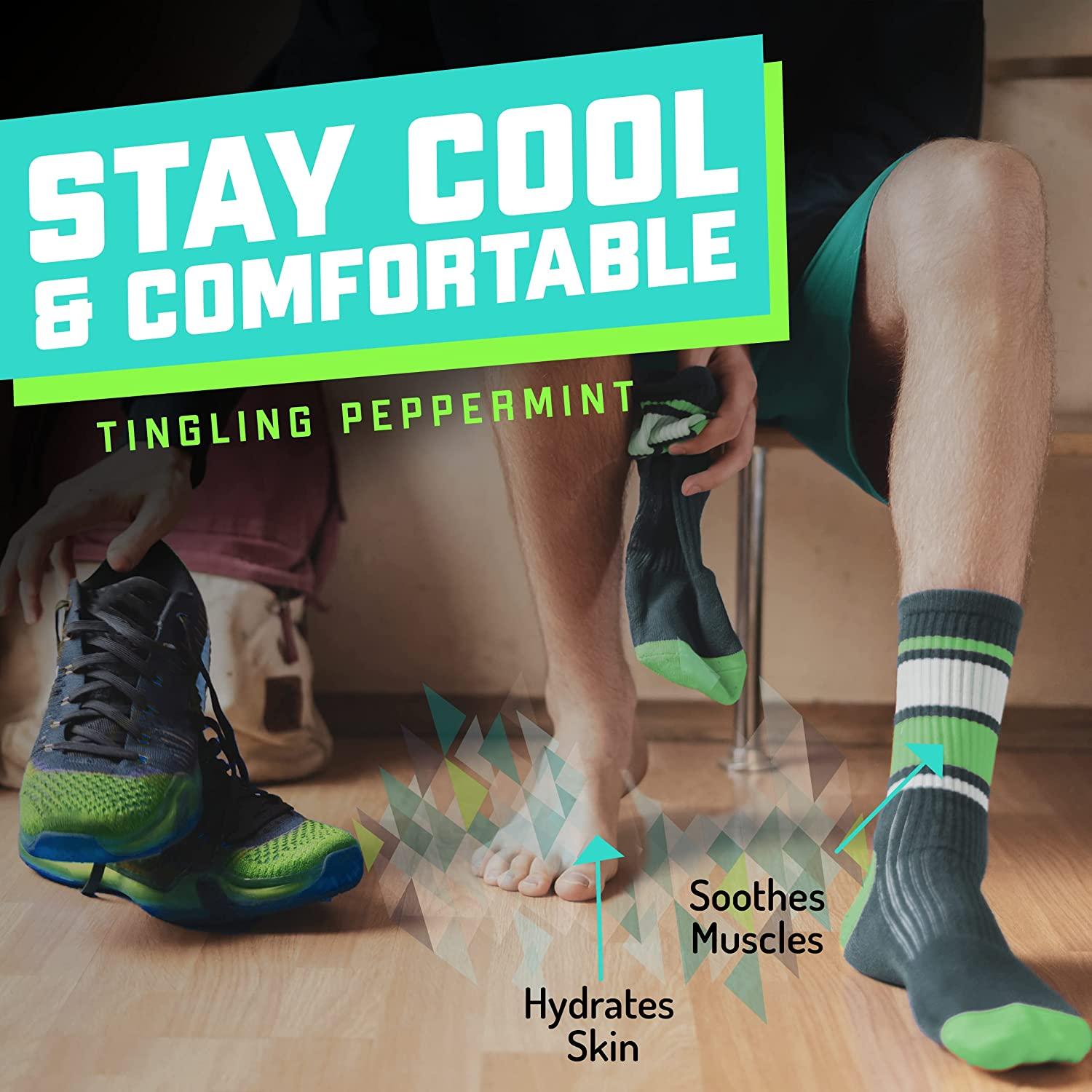 Elite Sportz Shoe Deodorizer Peppermint Foot Spray for Smelly