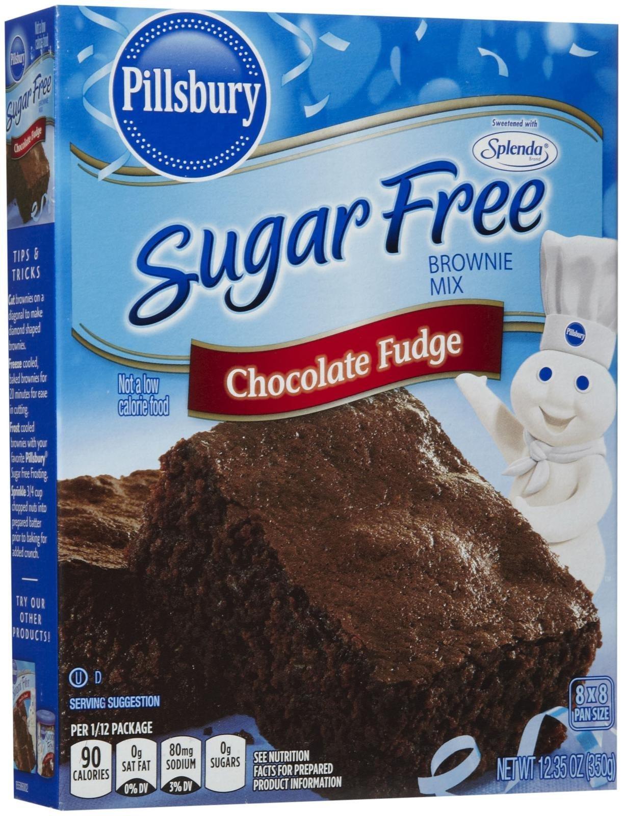 Pillsbury Sugar Free Chocolate Fudge Brownie Mix 12.35 oz (Pack of 1