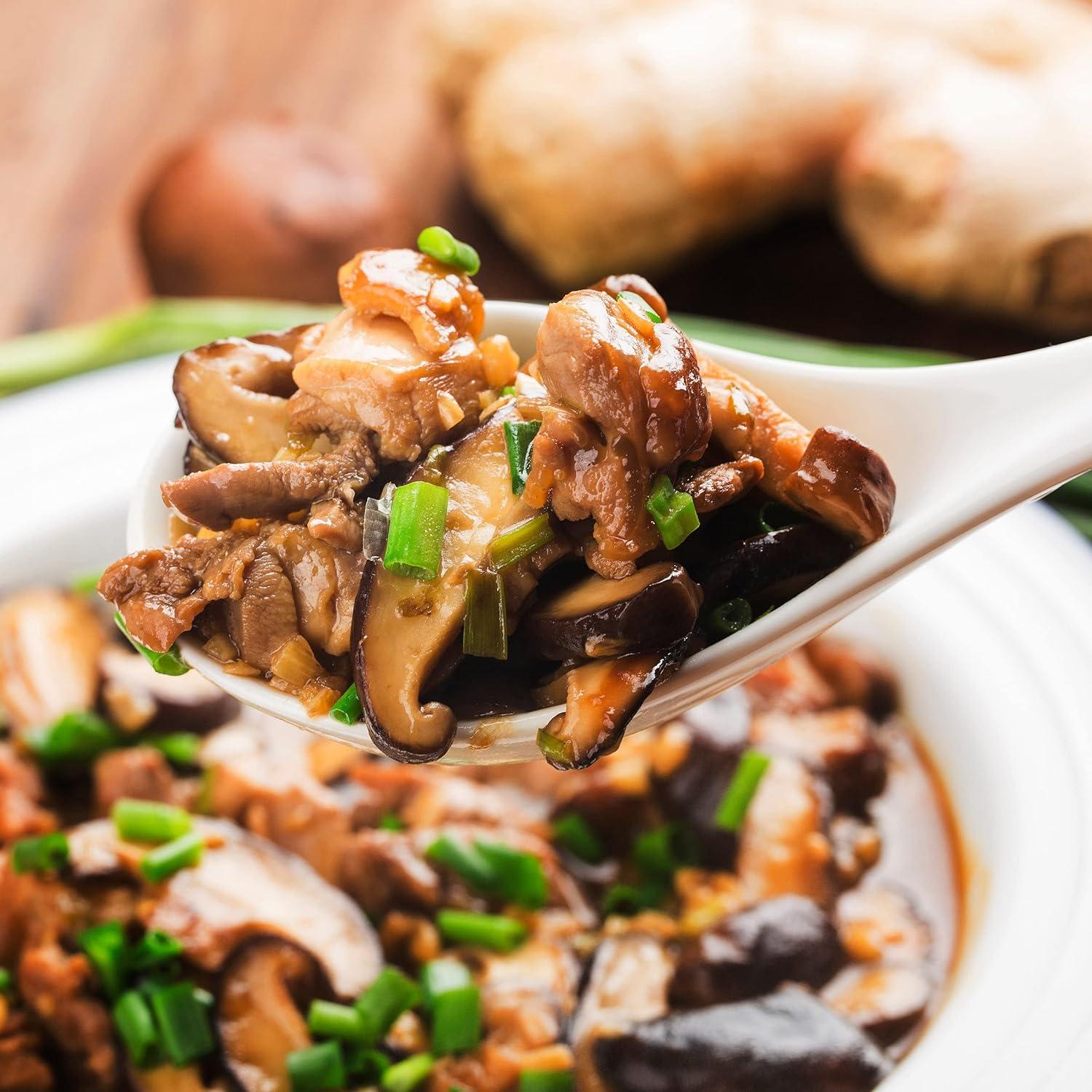 Emma Basic Dried Shiitake Mushroom 1kg Umani Vegan Protein Fibre