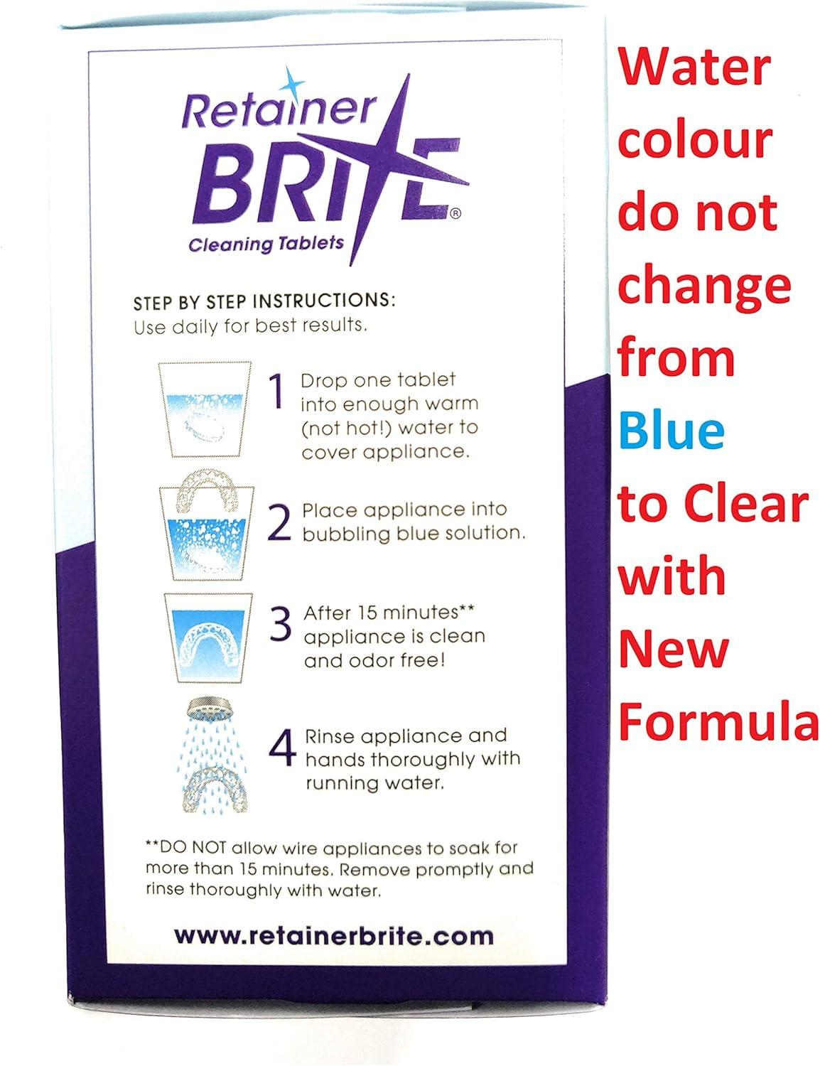 Retainer Brite Cleaning Tablets