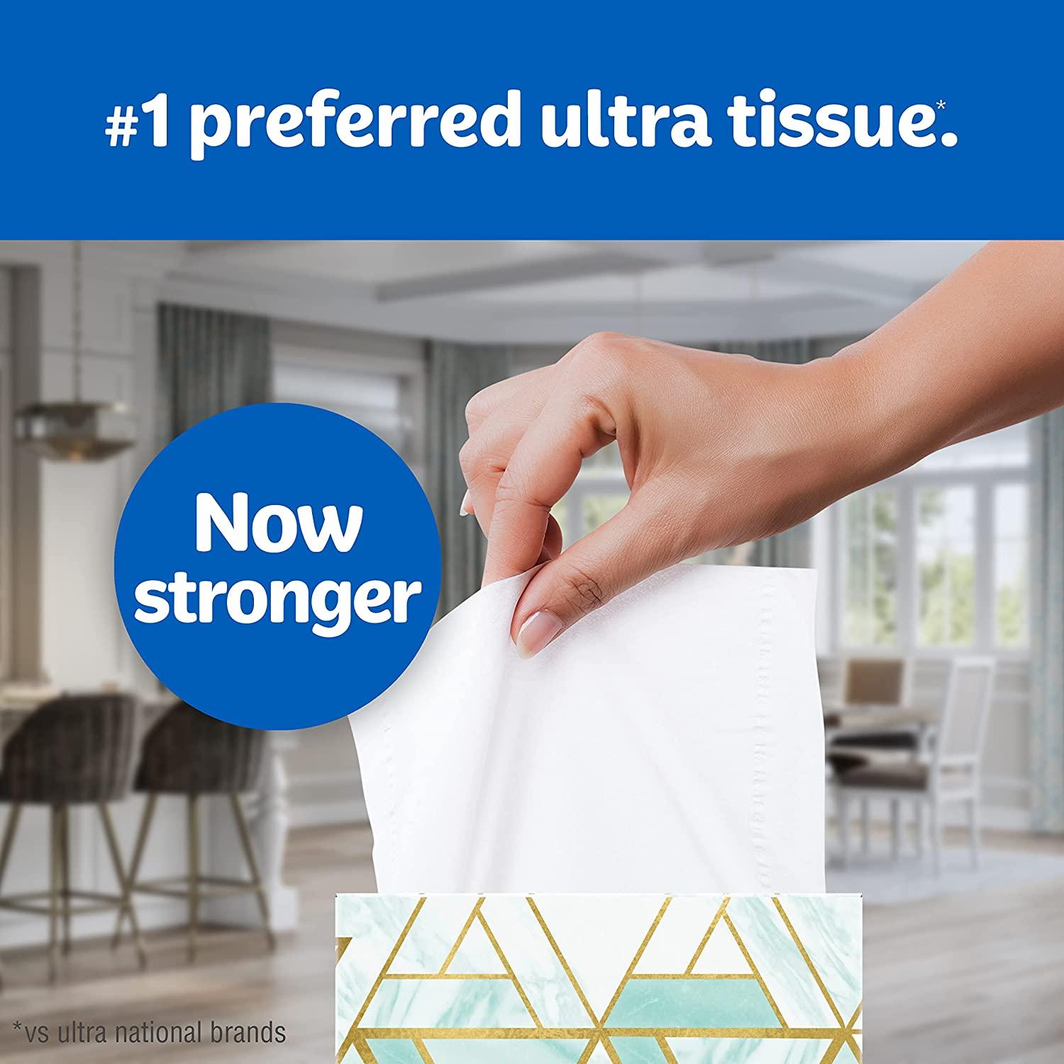 Kleenex Expressions Ultra Soft Facial Tissues, Soft Facial Tissue, 12