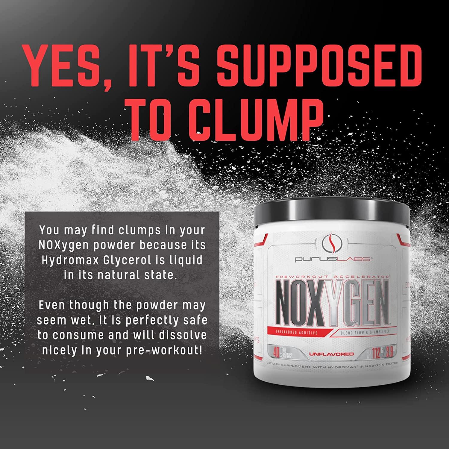 Purus Labs NOXygen Powder PreWorkout Accelerator Nitric Oxide