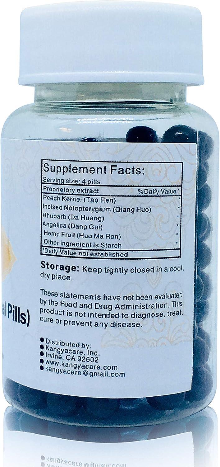 Kangyacare Run Chang Wan Peach Kernel Herbal Pills Constipation Relief Moisten & Lubricate