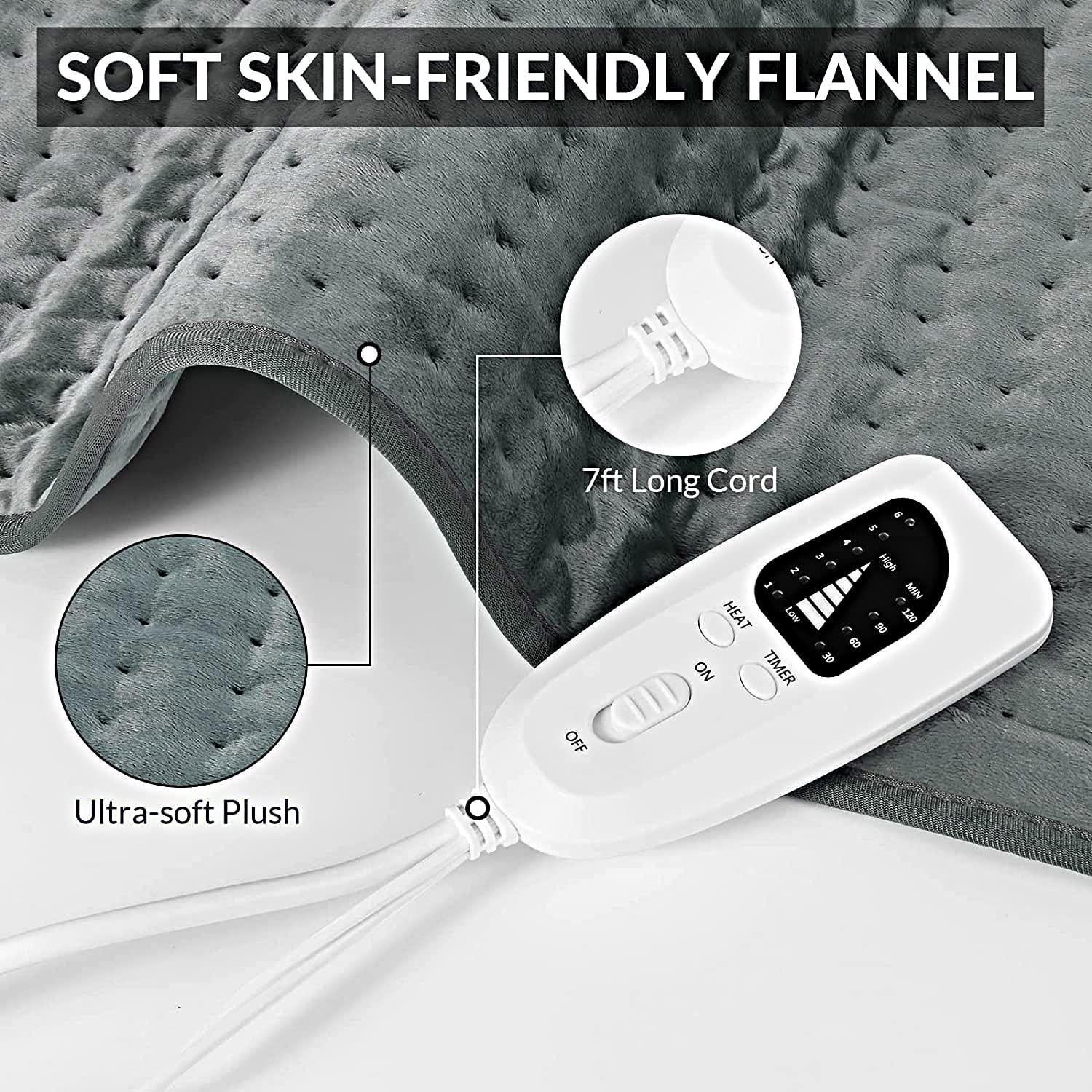 Heating Pad for Neck and Shoulders with 6 Heat Level Settings and 4 Le –  PatPat Wholesale