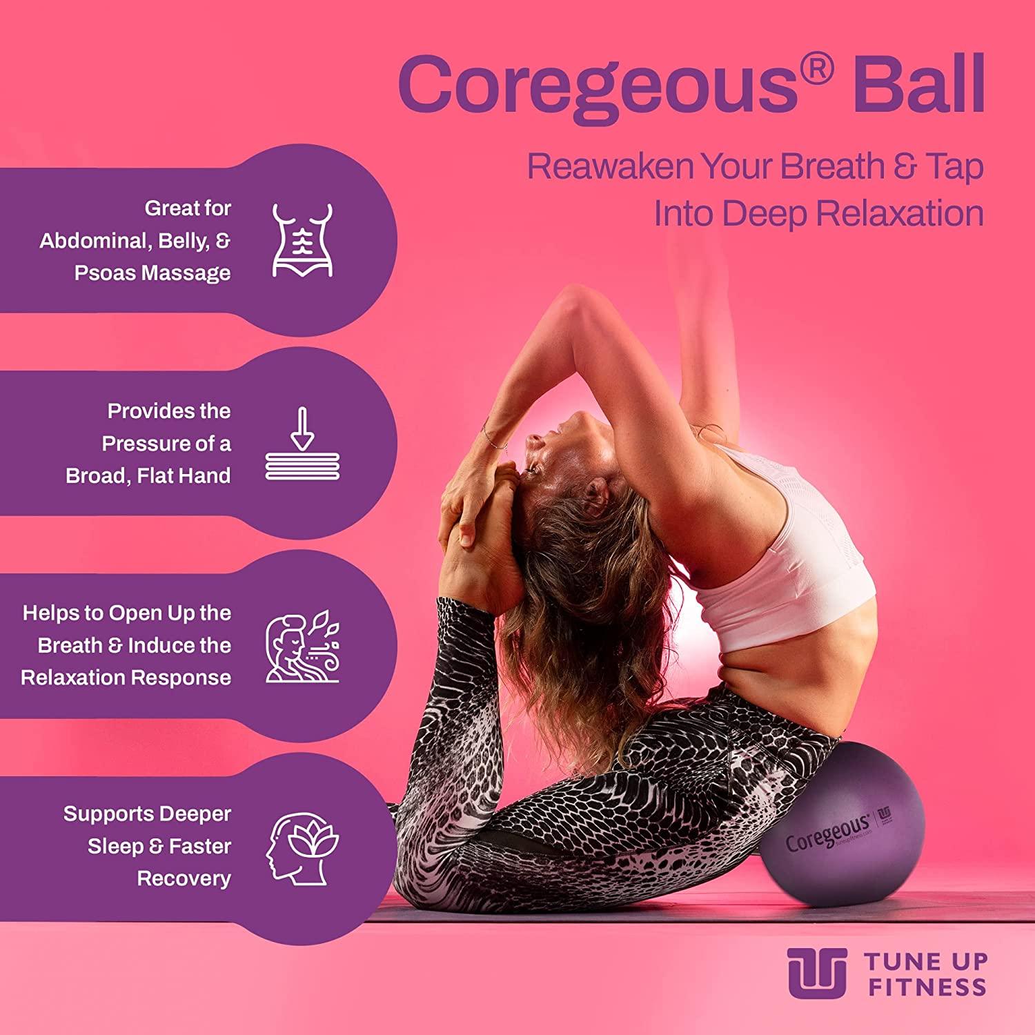 Tune Up Fitness Coregeous Ball for Psoas Release and Lower Back Relief