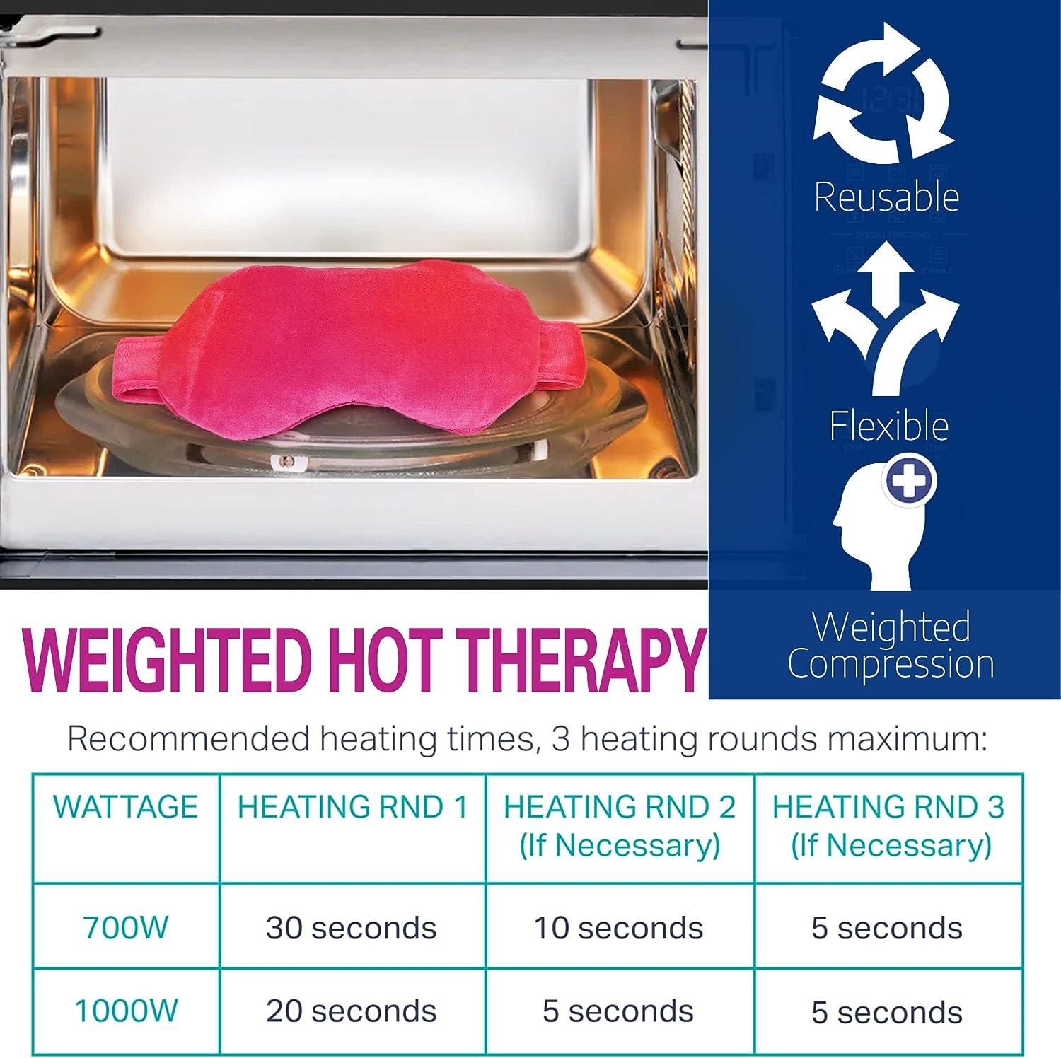 MEDLOT Eye Mask for Dry Eyes Eye Compress Moist Heat Therapy Hot Cold