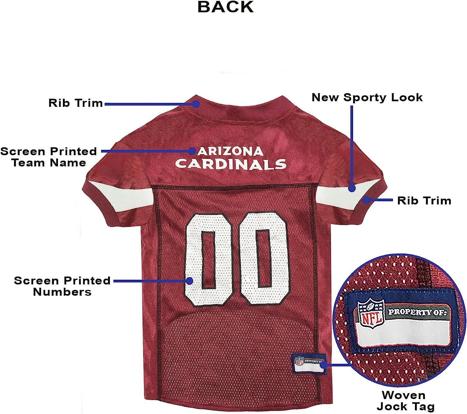 Arizona Cardinals Reflective Toy Football Collar