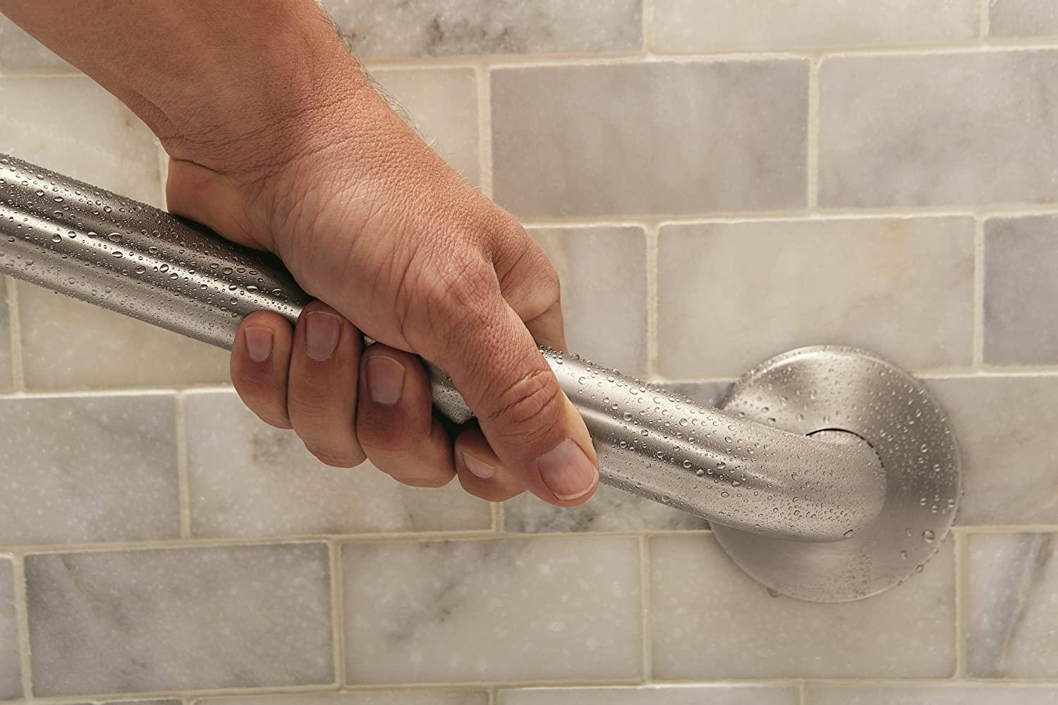 Moen R8718D3GBN Home Care Ultima 18-Inch Designer Bathroom Grab