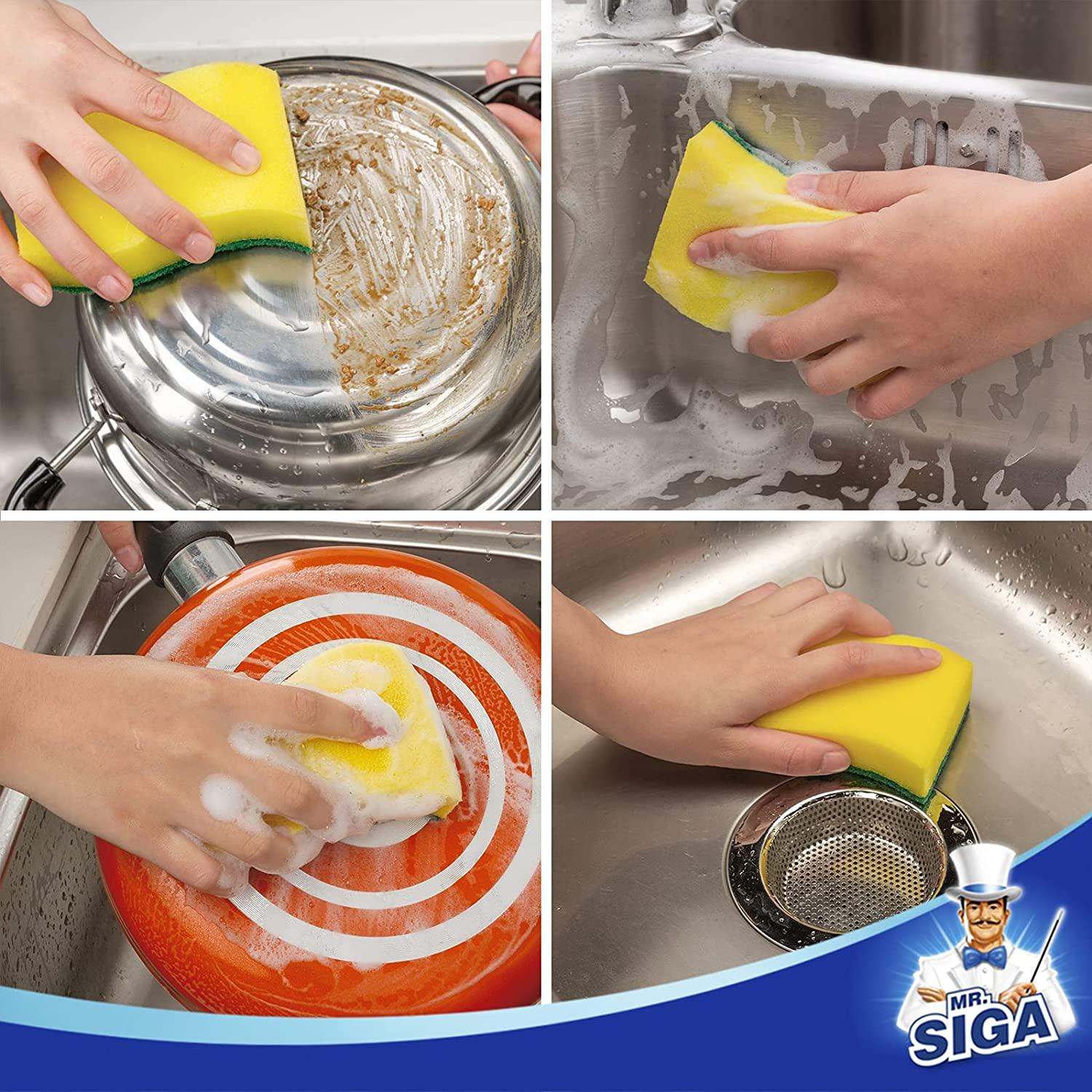 MR.Siga Heavy Duty Scrub Sponge - Thumbnail 3