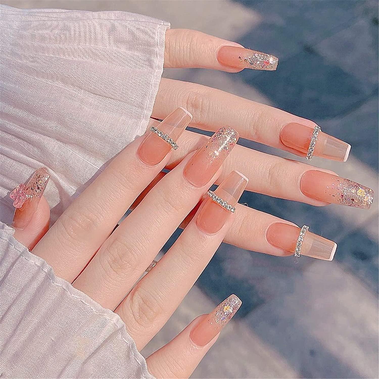 60 stunning French tip nail designs you need to try in 2024