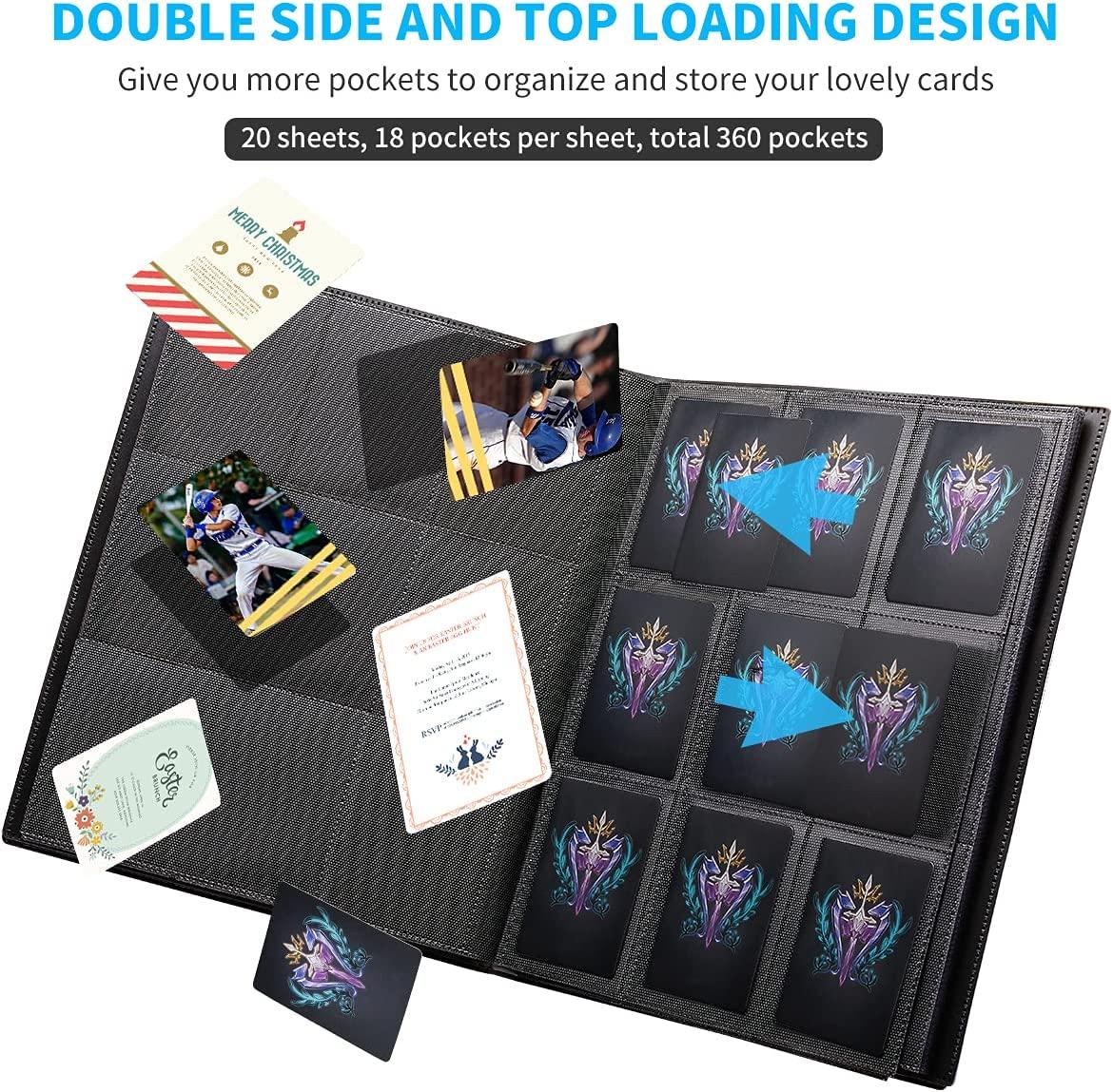 432 Pocket JIQEZNL Card Binder | Upgraded Trading Card