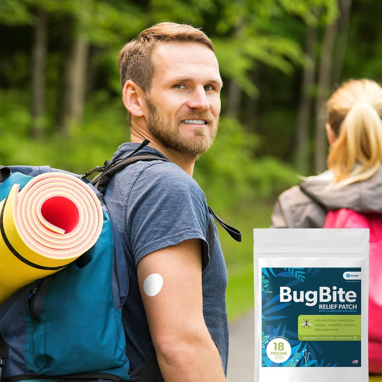 Medagel Bug Bite Relief Patch with Arnica Calming Hydrogel Patches