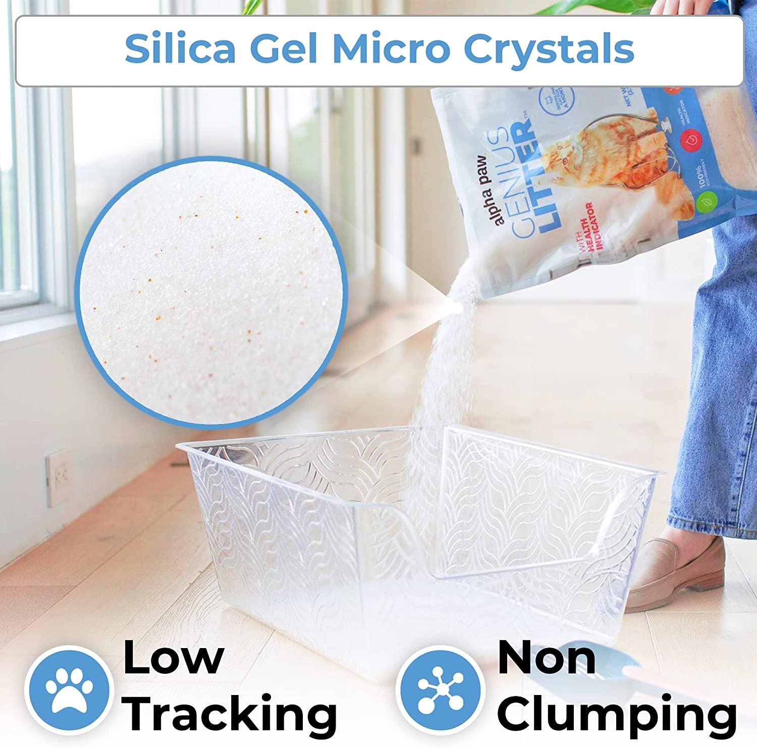 Target crystal hotsell cat litter