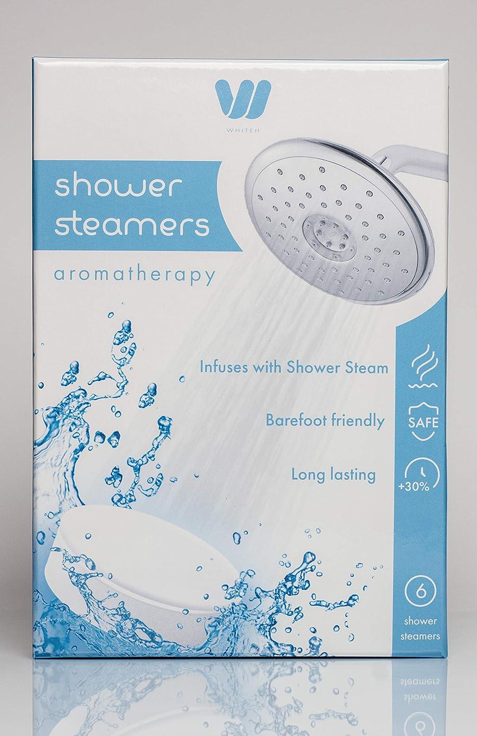 Organic Shower Steamers Set EcoFriendly, Natural Essential Oils for