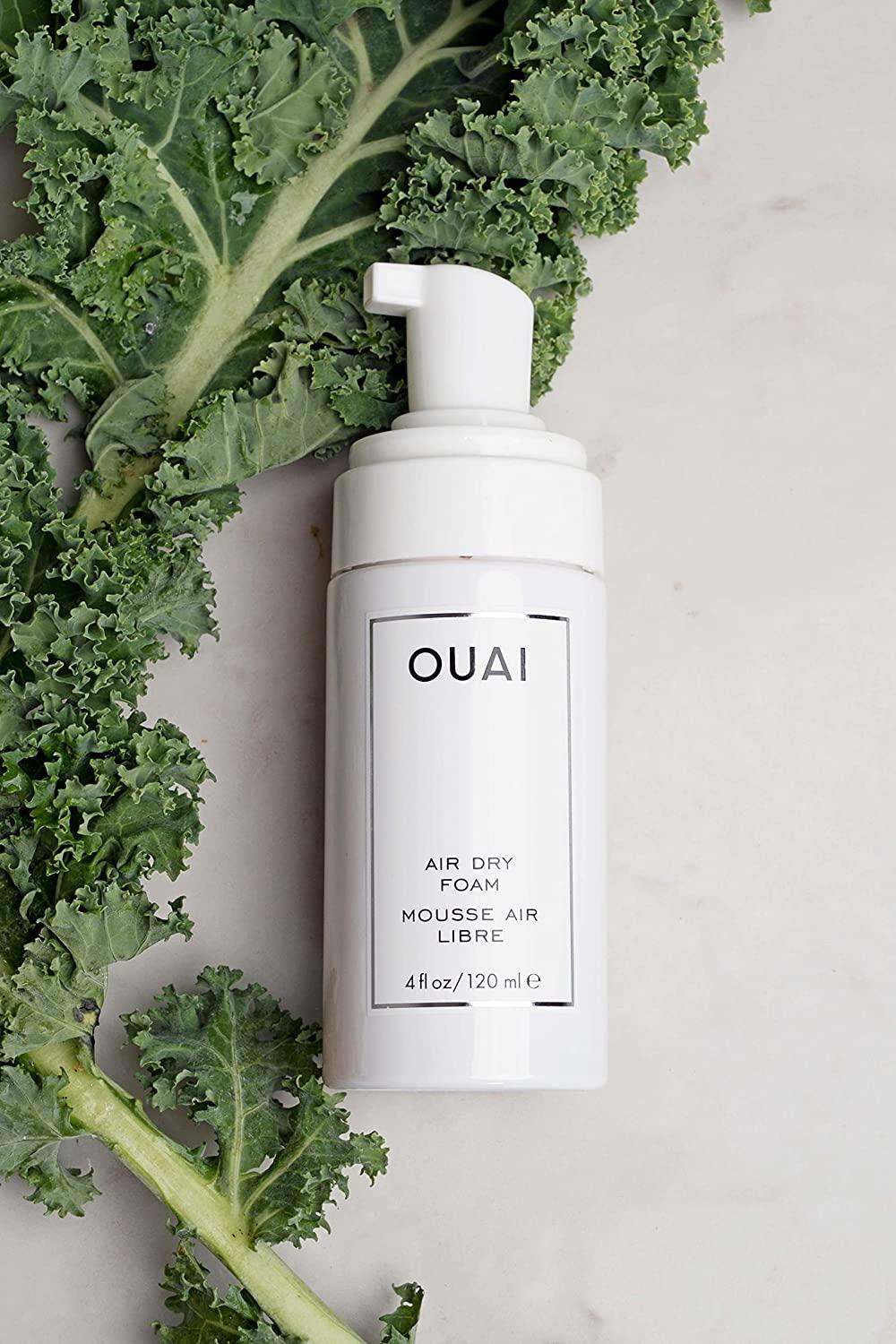 OUAI Air Dry Foam. Wash and Wear Mousse for Perfect AirDried Waves
