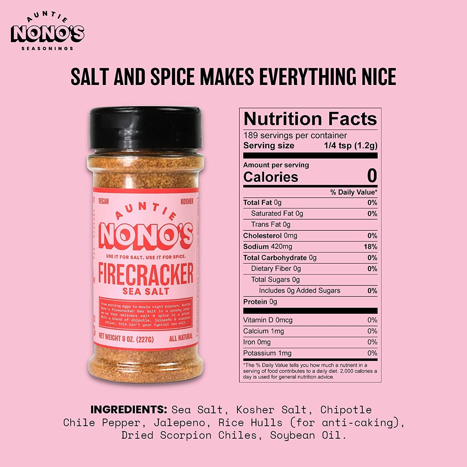 Auntie Nono's Savory Sampler Set Everything Seasoning Fish