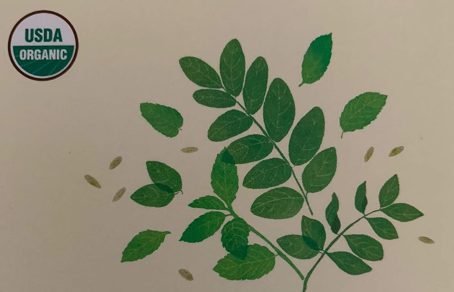 GreenWise Organic Laxative Herbal Supplement Senna Leaf Peppermint