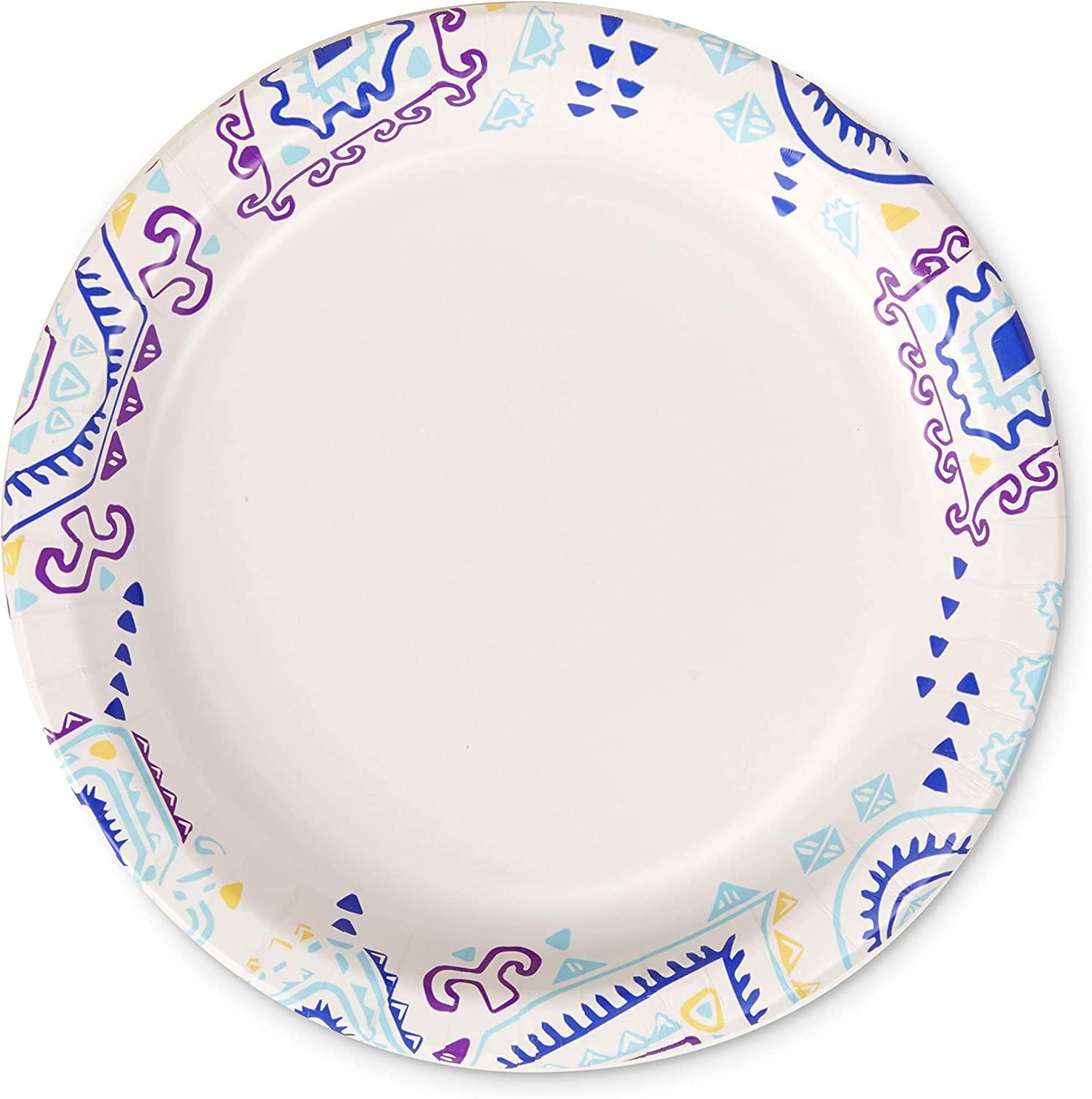 Great Value 8 5/8 Heavy Duty Premium Party Paper Plates, 100 ct